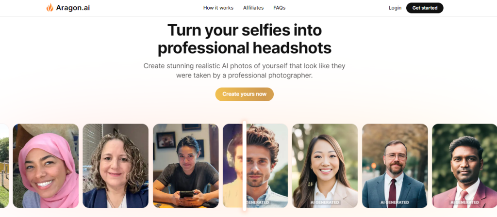 AI Headshot Generator - Argon