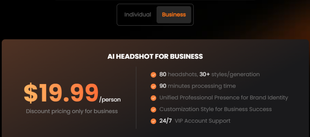 Airbrush - Pricing - Business