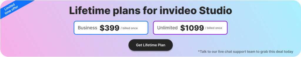 Text-to-Video - InVideo Pricing